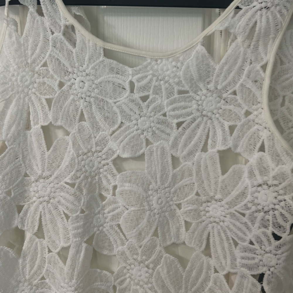 Spenser Jeremy White Sleeveless Sundress for Brides